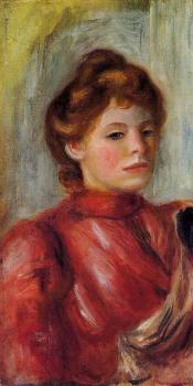 皮埃爾 奧古斯特 雷諾阿 Portrait of a Woman 皮埃爾 奧古斯特 雷諾阿 Portrait of a Woman